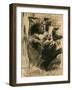 Portrait of the Artist and Author David Burliuk (1882-196), 1906-Isaak Izrailevich Brodsky-Framed Giclee Print