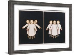 Portrait of the Artist as a Young Child 1 & 2, 1994-Evelyn Williams-Framed Giclee Print