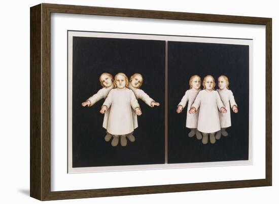 Portrait of the Artist as a Young Child 1 & 2, 1994-Evelyn Williams-Framed Giclee Print