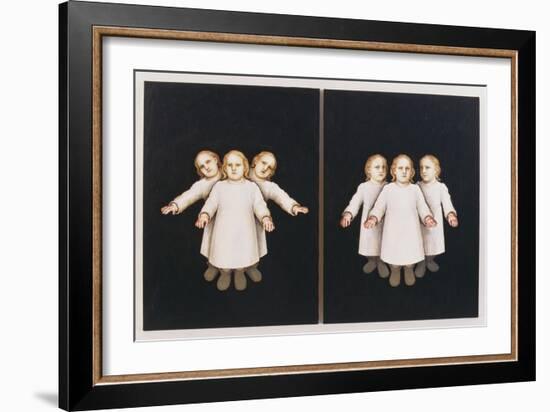 Portrait of the Artist as a Young Child 1 & 2, 1994-Evelyn Williams-Framed Giclee Print