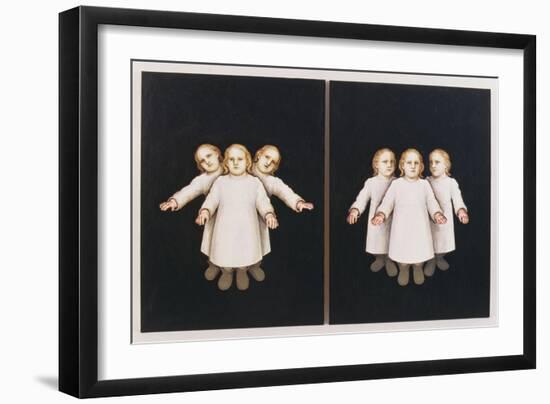 Portrait of the Artist as a Young Child 1 & 2, 1994-Evelyn Williams-Framed Giclee Print