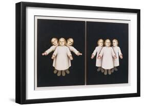 Portrait of the Artist as a Young Child 1 & 2, 1994-Evelyn Williams-Framed Giclee Print