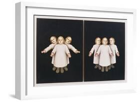 Portrait of the Artist as a Young Child 1 & 2, 1994-Evelyn Williams-Framed Giclee Print