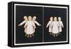 Portrait of the Artist as a Young Child 1 & 2, 1994-Evelyn Williams-Framed Stretched Canvas