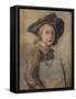 Portrait of the Artist as a Young Man-Francois Hubert Drouais-Framed Stretched Canvas