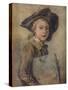 Portrait of the Artist as a Young Man-Francois Hubert Drouais-Stretched Canvas