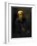 Portrait of the Artist at His Easel, 1660-Rembrandt van Rijn-Framed Giclee Print