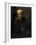 Portrait of the Artist at His Easel, 1660-Rembrandt van Rijn-Framed Giclee Print