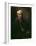 Portrait of the Artist at his Easel, 1660-Rembrandt van Rijn-Framed Giclee Print