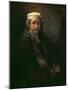 Portrait of the Artist at his Easel, 1660-Rembrandt van Rijn-Mounted Giclee Print