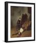 Portrait of the Artist at His Easel in His Studio-Gerrit Dou-Framed Giclee Print