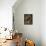 Portrait of the Artist at His Easel in His Studio-Gerrit Dou-Framed Stretched Canvas displayed on a wall