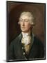 Portrait of the Artist, Bust Length, in a Green Coat and White Stock-Thomas Gainsborough-Mounted Giclee Print