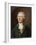 Portrait of the Artist, Bust Length, in a Green Coat and White Stock-Thomas Gainsborough-Framed Giclee Print