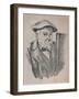 'Portrait of the Artist', c.1900, (1946)-Paul Cezanne-Framed Giclee Print