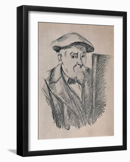 'Portrait of the Artist', c.1900, (1946)-Paul Cezanne-Framed Giclee Print