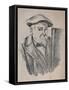 'Portrait of the Artist', c.1900, (1946)-Paul Cezanne-Framed Stretched Canvas