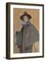 Portrait of the Artist, C.1910 (W/C on Paper)-John Hassall-Framed Giclee Print