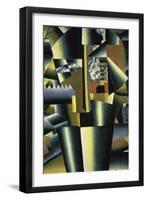 Portrait of the Artist, c.1913-Kasimir Malevich-Framed Giclee Print