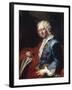 Portrait of the Artist Giovanni Paolo Panini, 1736-Louis Gabriel Blanchet-Framed Giclee Print