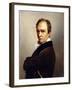 Portrait of the Artist Holding a Stylus-Francois Joseph Navez-Framed Giclee Print