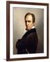 Portrait of the Artist Holding a Stylus-Francois Joseph Navez-Framed Giclee Print