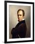 Portrait of the Artist Holding a Stylus-Francois Joseph Navez-Framed Giclee Print