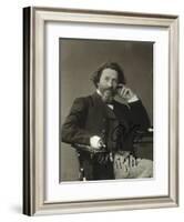 Portrait of the Artist Ilya Repin (1844-193)-null-Framed Giclee Print