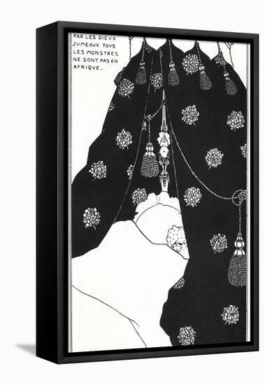 Portrait of the Artist in Bed-Aubrey Beardsley-Framed Stretched Canvas