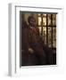 Portrait of the Artist in Sainte Pelagie, 1873-1874-Gustave Courbet-Framed Giclee Print