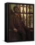 Portrait of the Artist in Sainte Pelagie, 1873-1874-Gustave Courbet-Framed Stretched Canvas