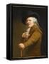 Portrait of the Artist in the Guise of a Mockingbird-Joseph Ducreux-Framed Stretched Canvas