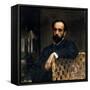 Portrait of the Artist Isaak Ilyich Levitan (1860-1900), 1893-Valentin Aleksandrovich Serov-Framed Stretched Canvas