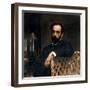Portrait of the Artist Isaak Ilyich Levitan (1860-1900), 1893-Valentin Aleksandrovich Serov-Framed Giclee Print