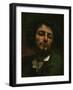 Portrait of the Artist (L'Homme a La Pipe), 1849-Gustave Courbet-Framed Giclee Print