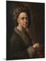 Portrait of the Artist (Oil on Canvas)-Francesco Trevisani-Mounted Giclee Print