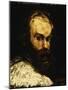 Portrait of the Artist; Portrait De L'Artiste, C.1866-Paul Cézanne-Mounted Giclee Print