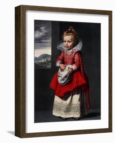 Portrait of the Artist's Daughter Magdalena De Vos, 1927-Cornelis de Vos-Framed Giclee Print