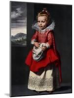 Portrait of the Artist's Daughter Magdalena De Vos, 1927-Cornelis de Vos-Mounted Giclee Print