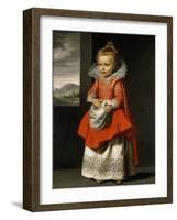 Portrait of the Artist's Daughter, Magdalena De Vos, C.1623-24-Cornelis de Vos-Framed Giclee Print