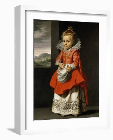 Portrait of the Artist's Daughter, Magdalena De Vos, C.1623-24-Cornelis de Vos-Framed Giclee Print