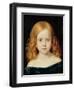 Portrait of the Artist's Daughter-Charles West Cope-Framed Premium Giclee Print