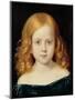 Portrait of the Artist's Daughter-Charles West Cope-Mounted Premium Giclee Print