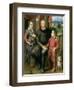 Portrait of the Artist's Family, Minerva Amilcare and Asdrubale, 1559-Sofonisba Anguisciola-Framed Giclee Print