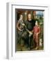 Portrait of the Artist's Family, Minerva Amilcare and Asdrubale, 1559-Sofonisba Anguisciola-Framed Giclee Print