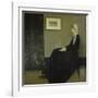 Portrait of the Artist's Mother, 1871-James McNeill Whistler-Framed Giclee Print