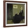 Portrait of the Artist's Mother, 1871-James McNeill Whistler-Framed Giclee Print