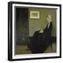 Portrait of the Artist's Mother, 1871-James McNeill Whistler-Framed Giclee Print