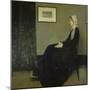 Portrait of the Artist's Mother, 1871-James McNeill Whistler-Mounted Giclee Print