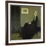 Portrait of the Artist's Mother, 1871-James McNeill Whistler-Framed Giclee Print